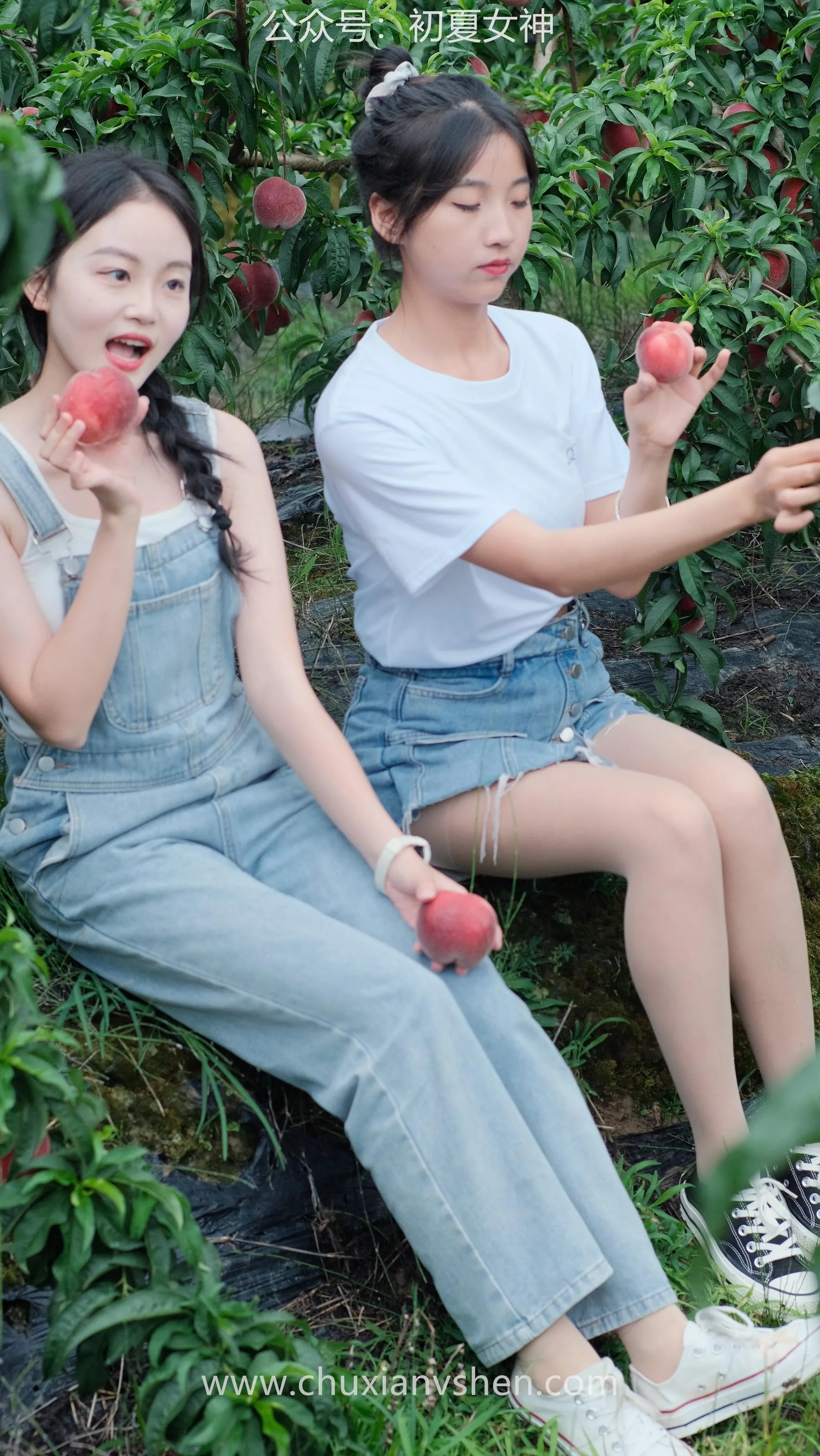 初夏女神 NO.055 双双点点 桃园姐妹 [172P]插图8